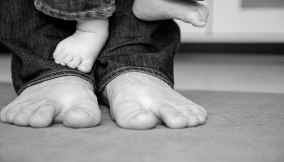 father-and-son-feet